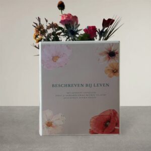 Beschreven bij leven invulboek